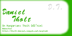 daniel tholt business card